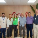 Presidente da FIEA recebe aluna do SESI aprovada com bolsa para programa da Yale University