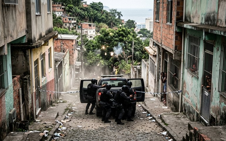 Confronto entre criminosos provoca intenso tiroteio no Leme, na Zona Sul do Rio