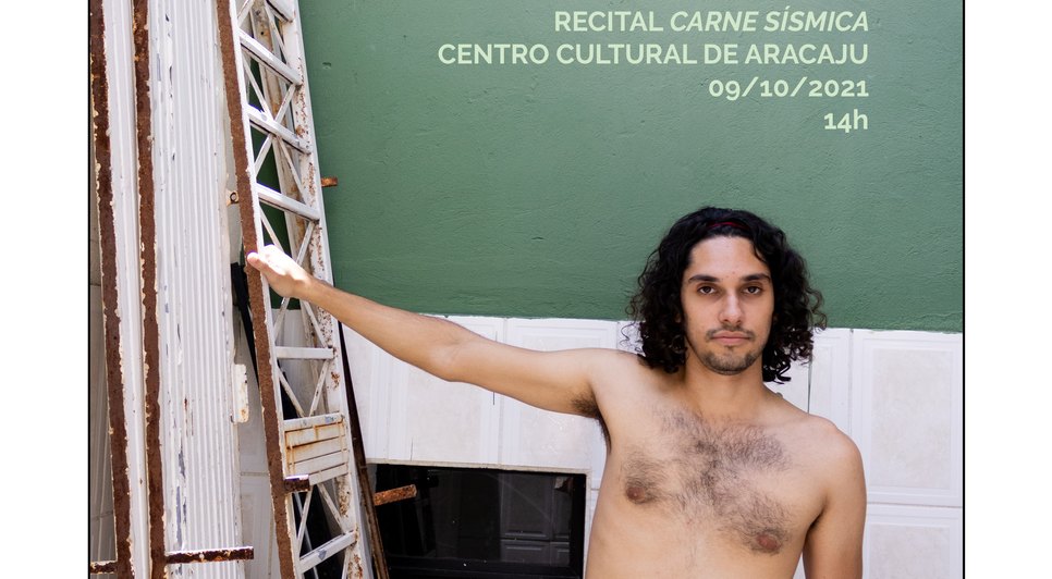 cartaz — recital carne sísmica, de lucas ribeiro rocha.jpg / Foto: Foto: Divulgação / Assessoria de comunicação