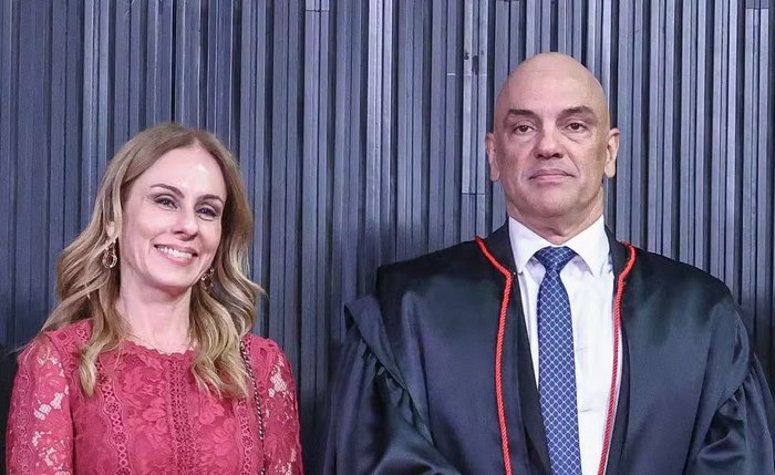Alexandre de Moraes e Viviane estão fora da lista da Lei Magnitsky