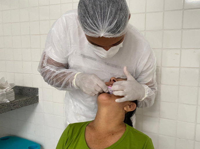 Secretaria de Saúde de Campo Alegre realiza mutirão para confecção de próteses dentárias em Luziápolis