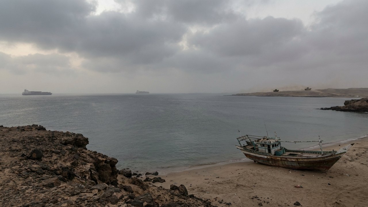 Tráfego marítimo segue no Bab el-Mandeb após avanço houthi, mas número de navios cai