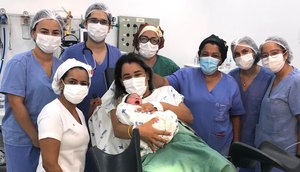 Maternidade celebra primeiro nascimento na virada de 2022 em Aracaju / Foto: Foto: Assessoria/Maternidade Nossa Senhora de Lourdes