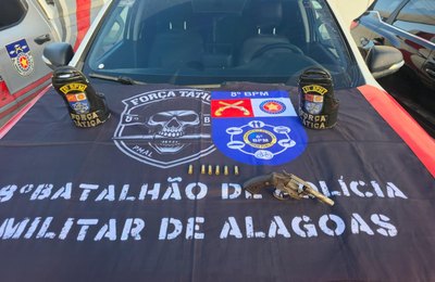 PMAL apreende drogas e arma de fogo durante abordagens no interior