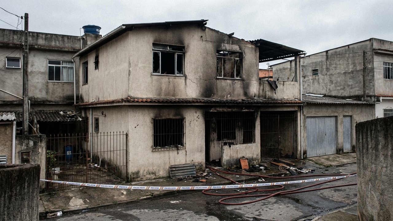 Menina de 2 anos morre após incêndio em casa em São Gonçalo; irmã de 6 anos também morreu