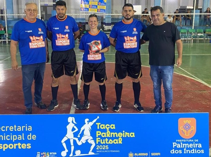 Palmeira dos Índios realiza a 1ª Taça Palmeira de Futsal em comemoração aos 136 anos da cidade