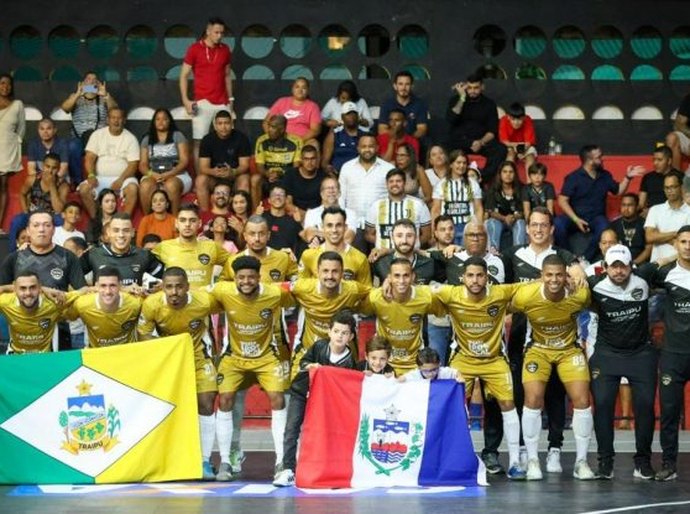 Ginásio João Paulo II será palco das quartas de final do Campeonato Brasileiro de Futsal entre Traipu e Ceará