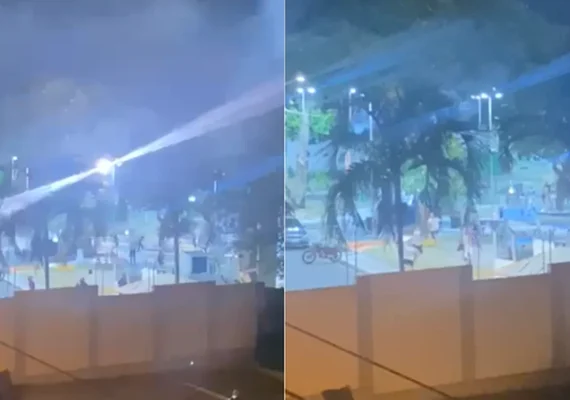 Confusão entre torcidas organizadas deixa feridos após jogo do CRB no bairro Petrópolis