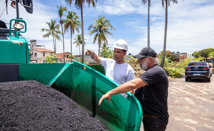 Cunha destaca avanço dos trabalhos no acesso ao Alto do Cruzeiro