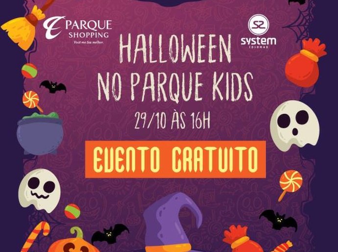 Bailinho de Halloween Kids promete divertir a garotada no Parque Shopping
