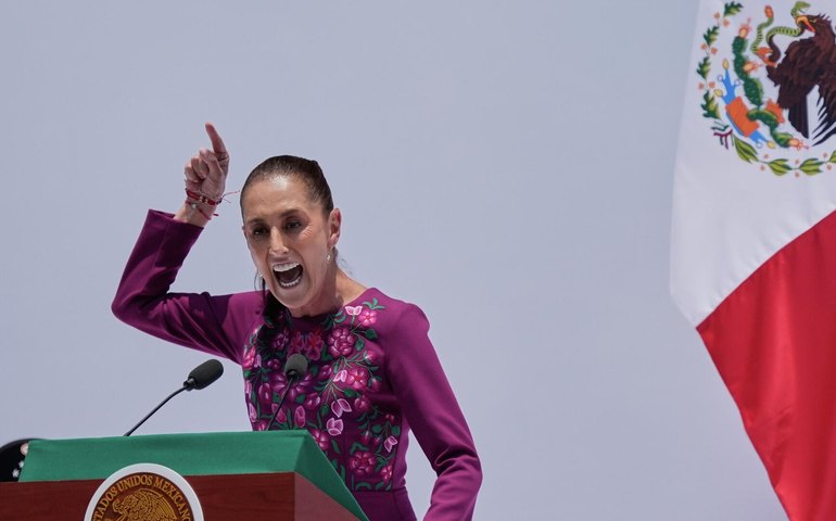 Claudia Sheinbaum sugere interferência dos EUA na política mexicana