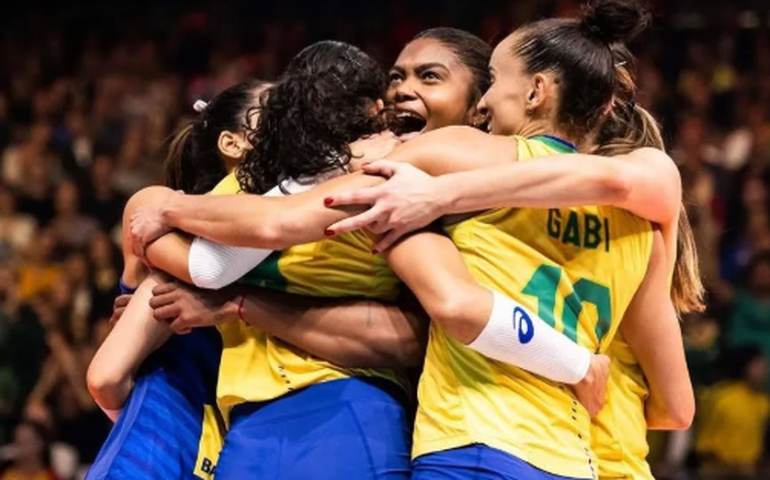 Seleção feminina bate Turquia e chega à 7ª vitória na Liga das Nações