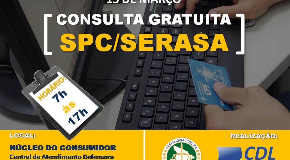 CONSULTA SERASA E SPC