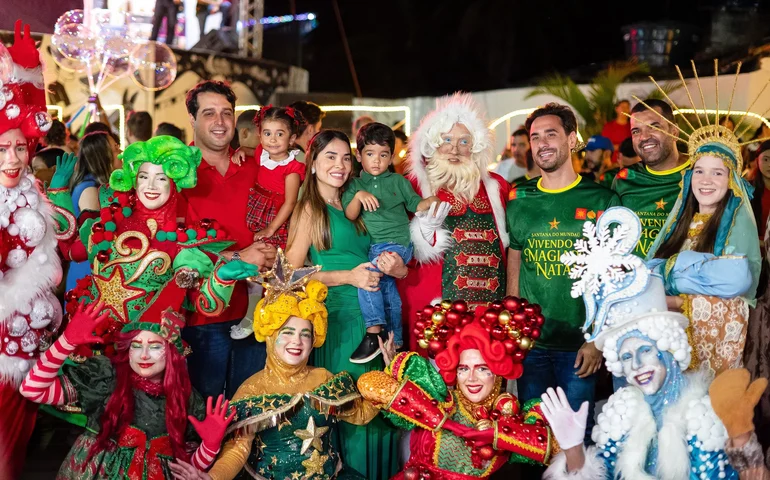 Vivendo a Magia do Natal: prefeitura de Santana do Mundaú realiza grande programação