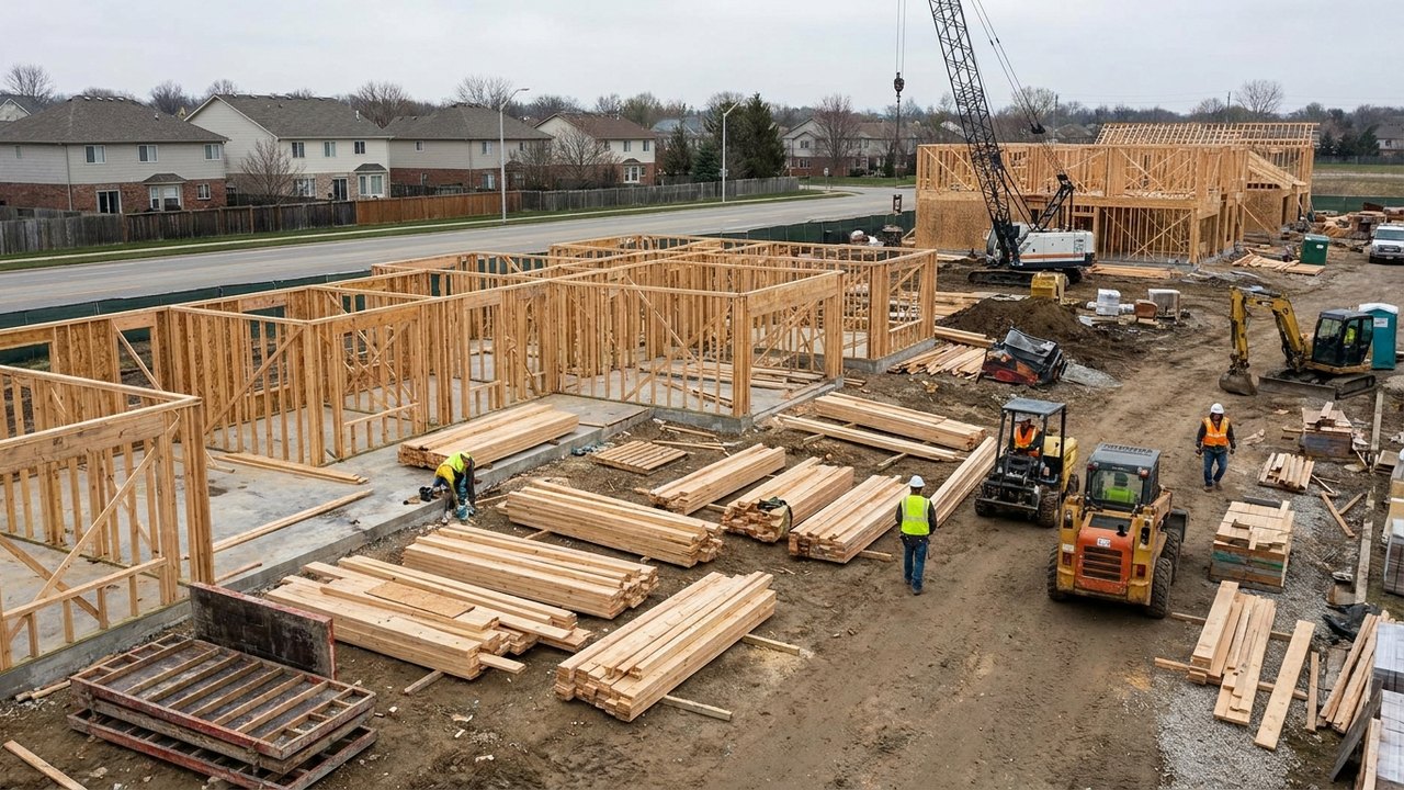 Construções de moradias iniciadas nos EUA caem 2,6% em agosto