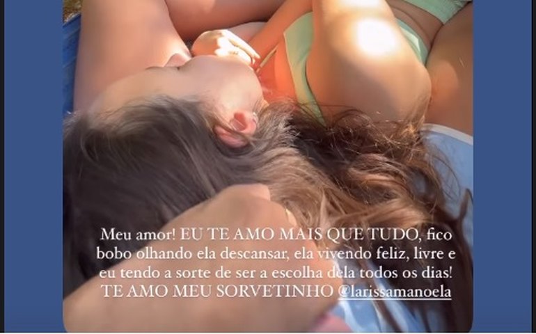 Em lua de mel, André Luiz Frambach faz declaração para Larissa Manoela e entrega apelido carinhoso: 'Meu sorvetinho'