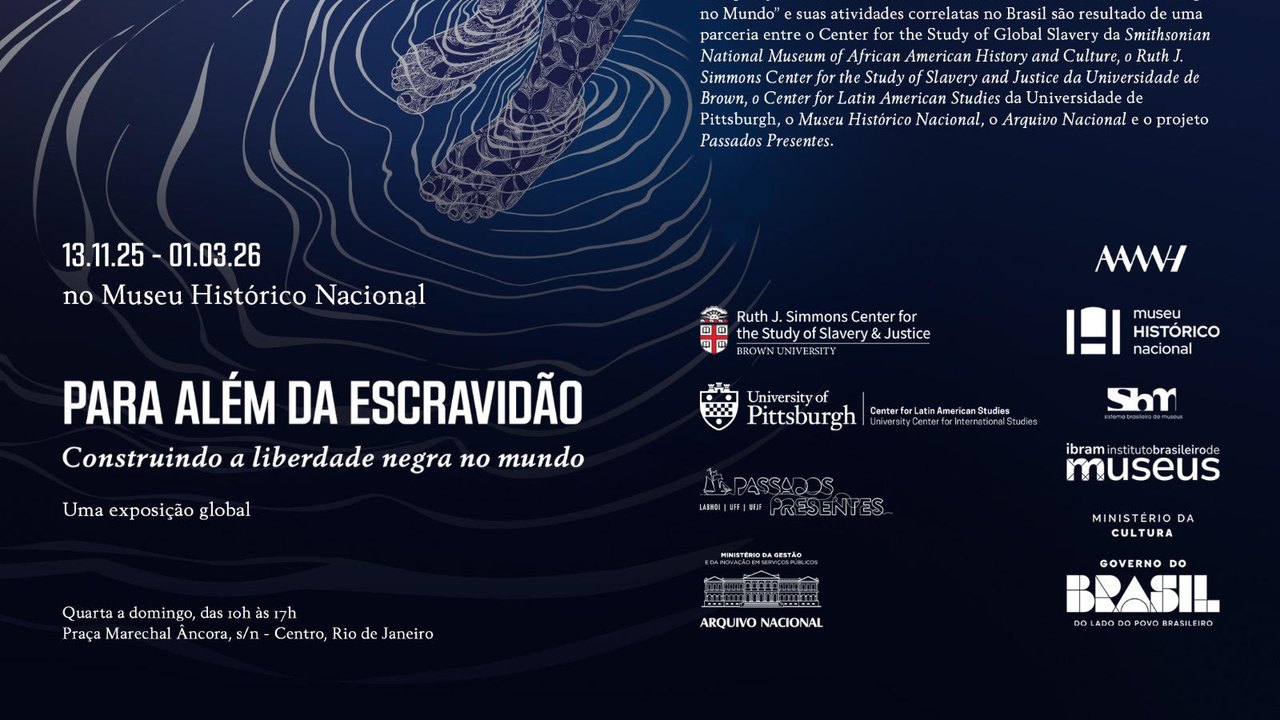 Exposição global chega ao Rio com foco nas marcas da escravidão e na celebração da liberdade negra