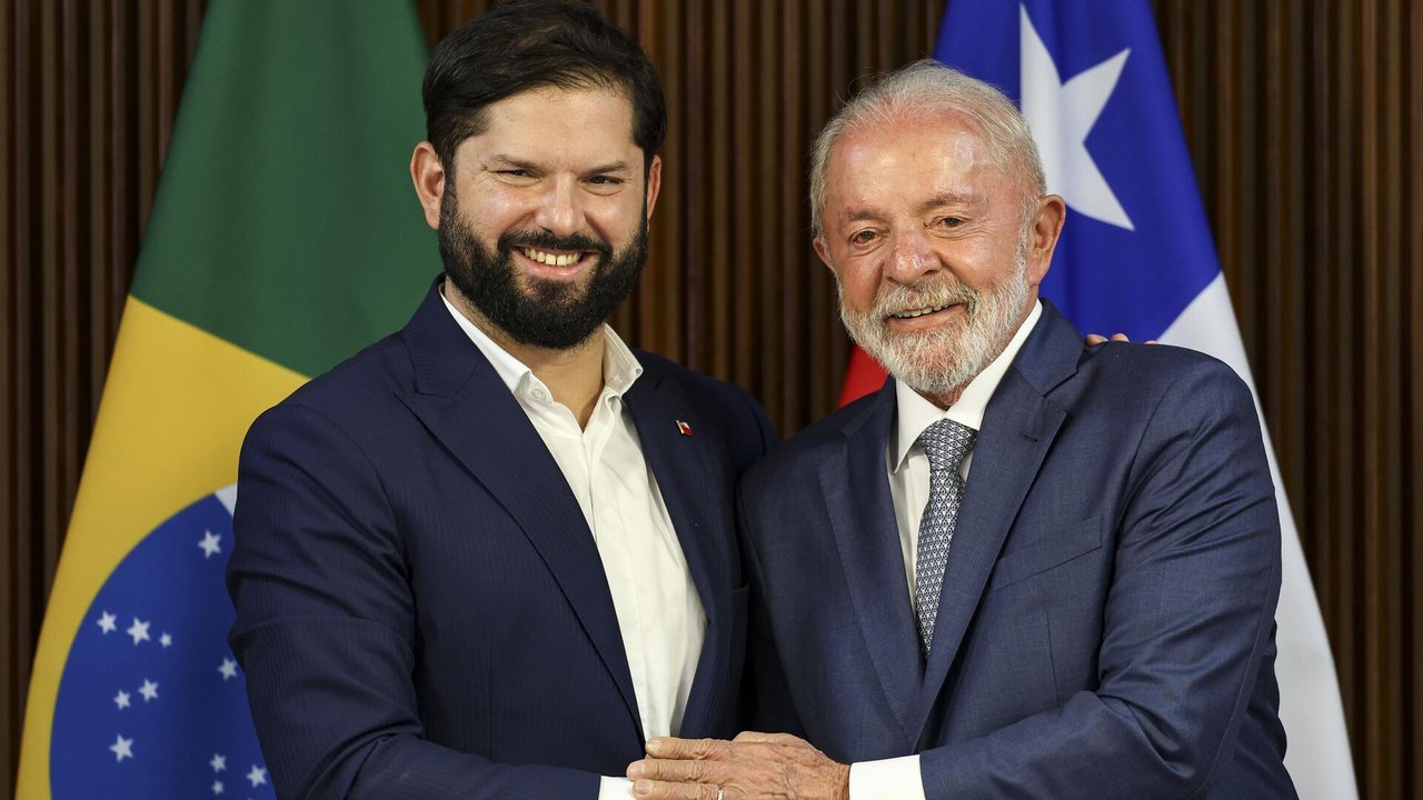 Em Brasília, Lula e Boric reafirmam parceria e defendem o multilateralismo