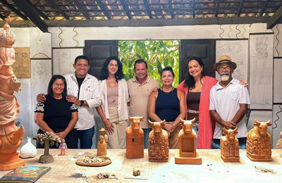 Serfi faz visitas técnicas no interior e reforça o apoio do Estado ao artesanato alagoano