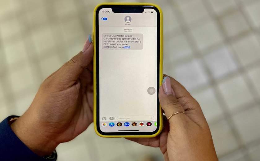 Defesa Civil Municipal reforça importância de receber alertas de risco no celular