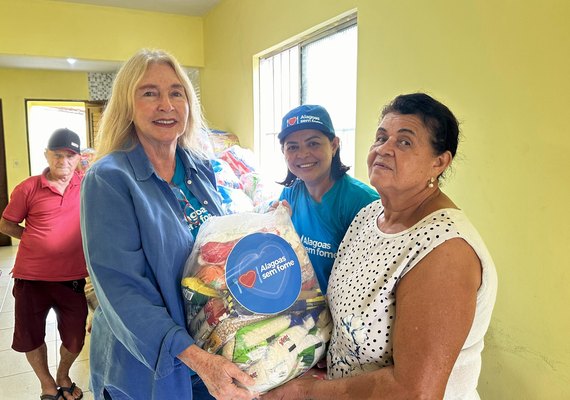 Alagoas Sem Fome: Governo entrega duas toneladas de alimentos em Arapiraca