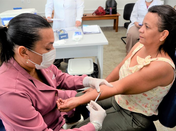 Sesau e Ministério da Saúde treinam 35 profissionais sobre exame para detecção da tuberculose