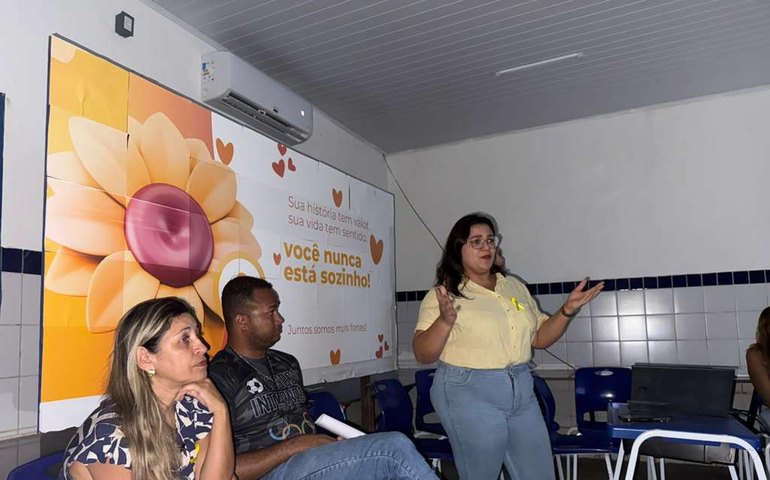 Profissionais de combate ao suicídio e à autolesão do HGE promovem dinâmicas, estudos e conversas