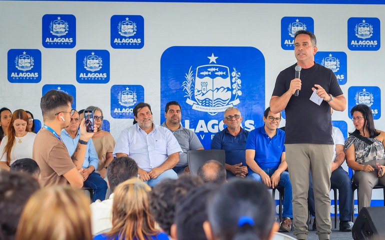 Governador Paulo Dantas inaugura revitalização de escola estadual em Girau do Ponciano