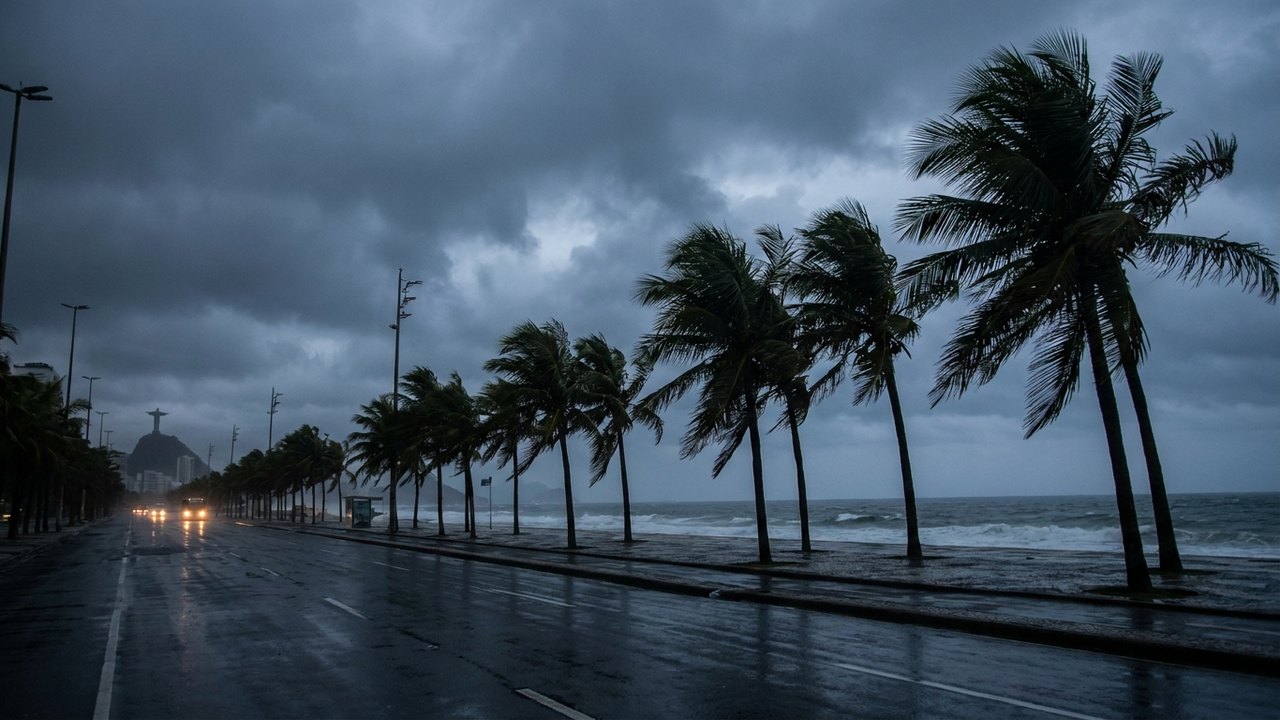Rio volta ao Estágio 2 com previsão de ventos moderados e rajadas fortes durante a noite