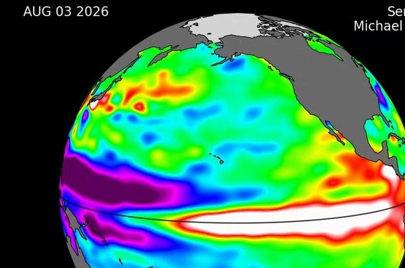 Chance de El Niño muito forte a partir de setembro sobe para 97%, diz agência dos EUA