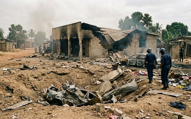 Forte explosão que pode ter sido ato terrorista atinge oeste da Nigéria, reporta mídia