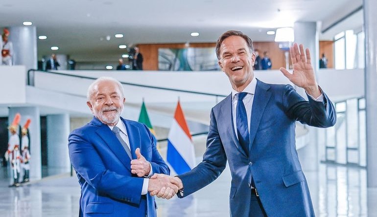 Presidente Lula recebe o primeiro-ministro dos Países Baixos