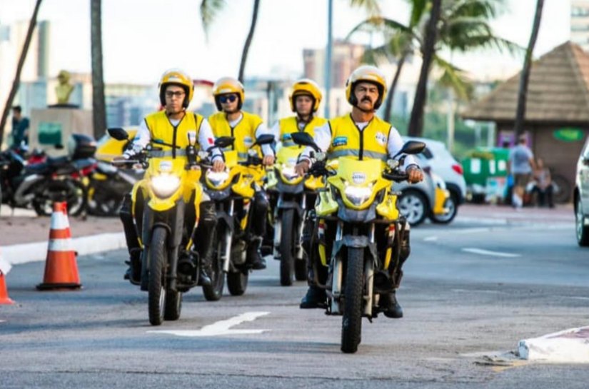 Ronda no Bairro socorre idosa atropelada por moto no Pontal da Barra