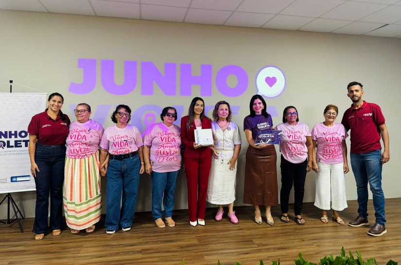 Junho Violeta: Assistência Social de Santana do Mundaú conquista premiação com experiência exitosa do projeto Viver a Vida com Amor e a Leveza de uma Flor