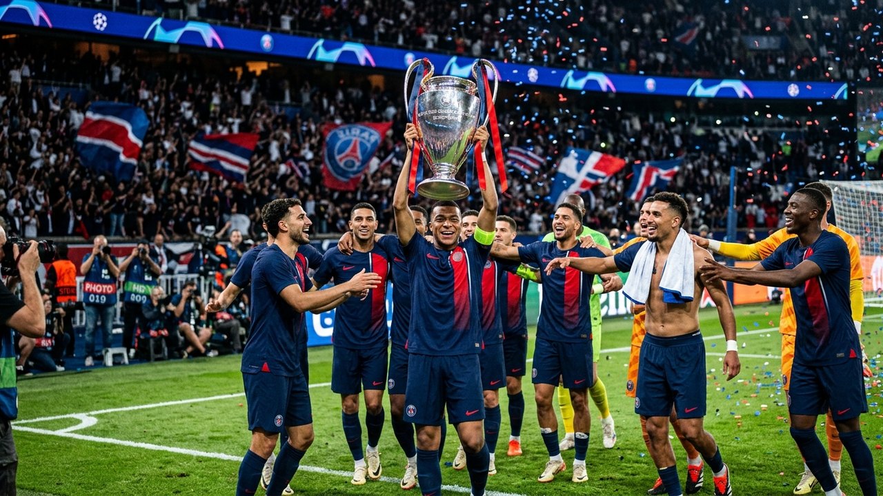 PSG arrecada mais de 115 milhões de euros com conquista da Champions League