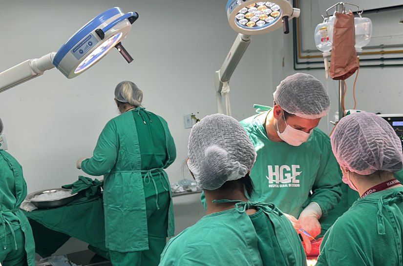HGE realiza a 12ª captação de órgãos deste ano e mais cinco pessoas terão a vida salva