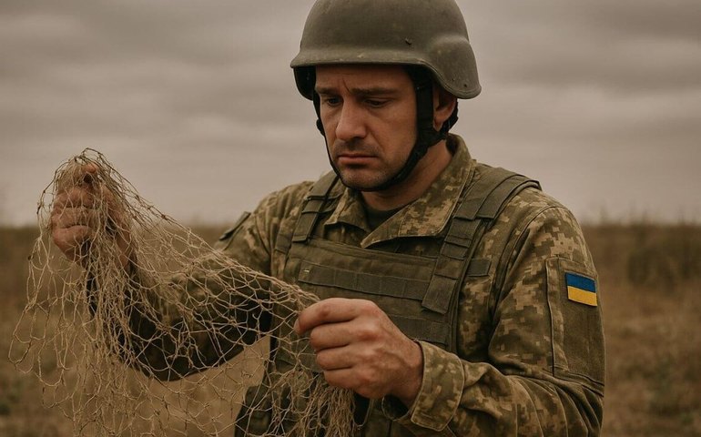 França envia redes de pesca descartadas para Ucrânia para conter drones russos