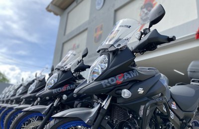 Segurança Pública entrega novas motocicletas ao ROTAM