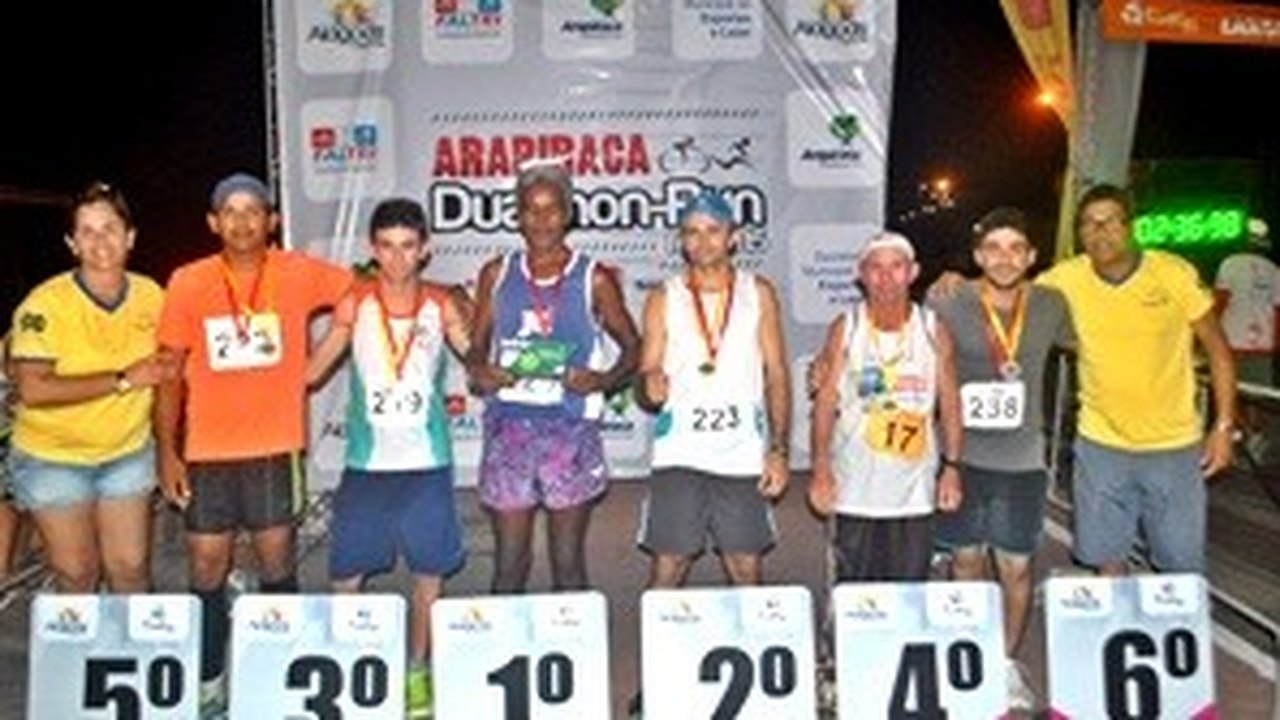 Arapiraca sedia Duathlon e recebe atletas de fora