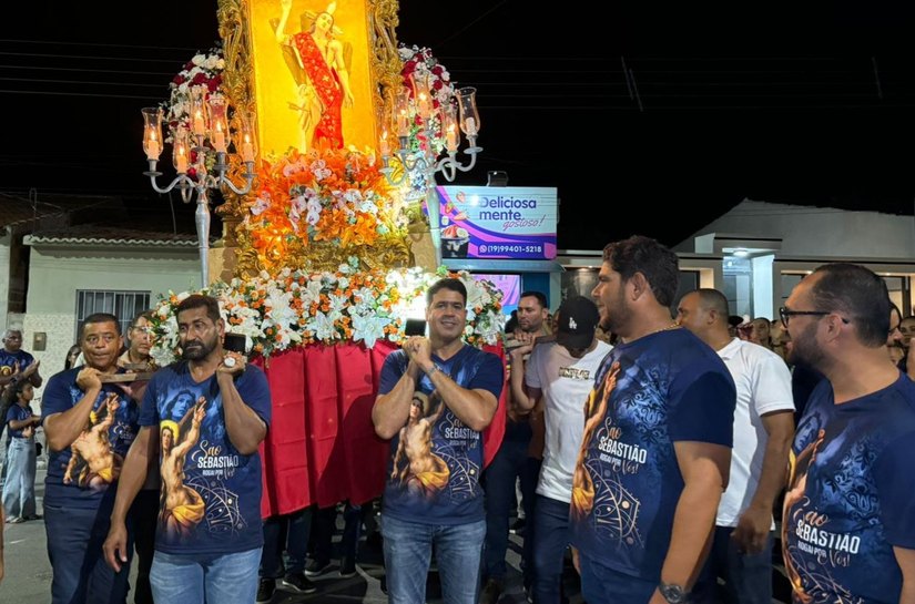 São Sebastião: Vice-prefeito de Monteirópolis participa de festividades do padroeiro do município