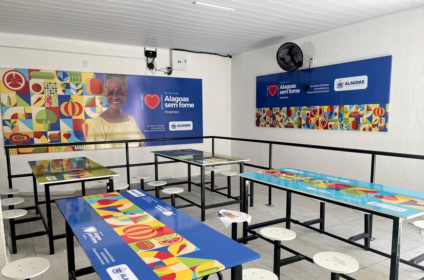 Governo do Estado inaugura restaurante popular Alagoas Sem Fome em Arapiraca