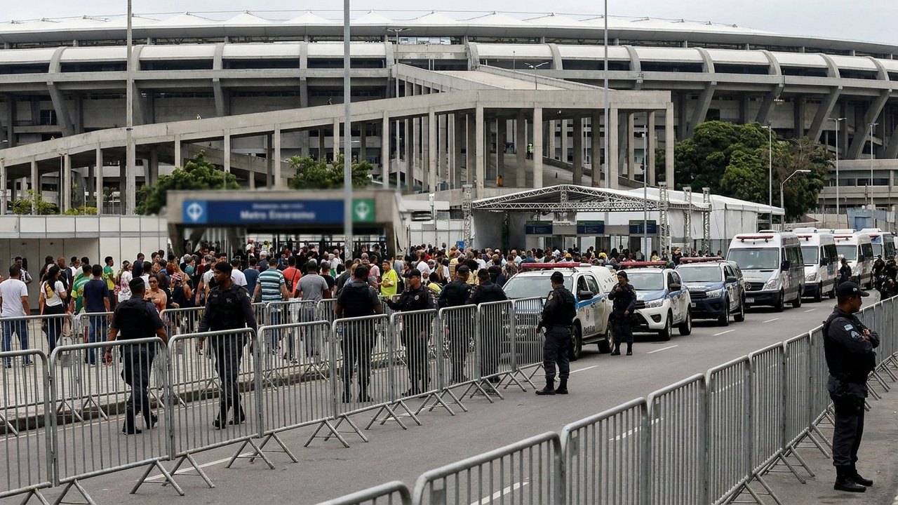 NFL no Rio: esquema de trânsito, metrô, segurança e regras para o jogo no Maracanã