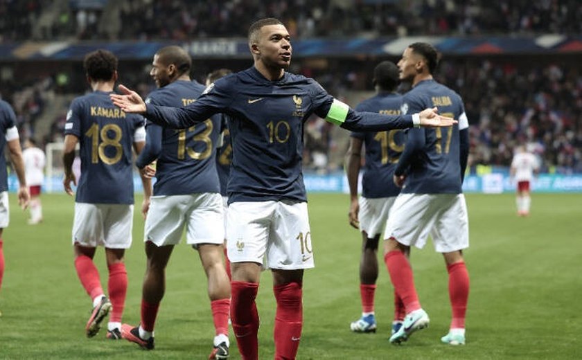 França faz 14 a 0 no Gibraltar; Holanda bate Irlanda e fica perto da Euro-2024