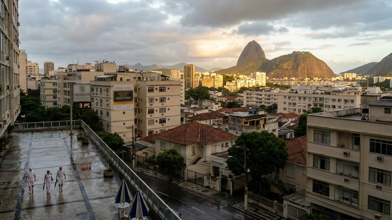 Chuva perde força no Rio e calor chega a 31 graus; veja a previsão do tempo
