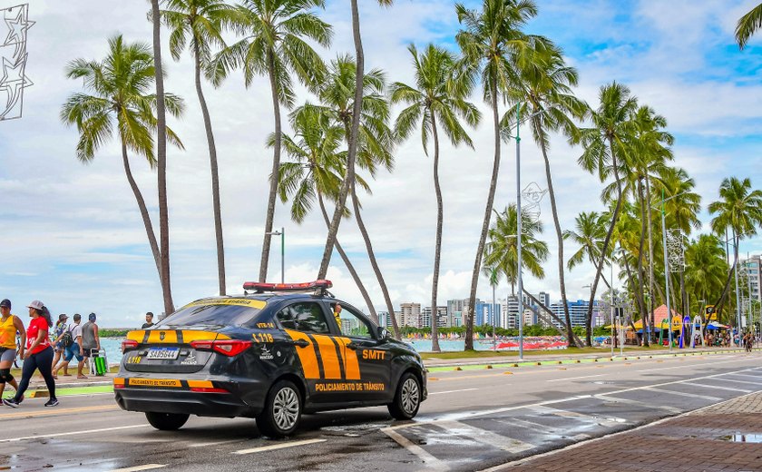 Trânsito na Ponta Verde é modificado para abertura do Natal de Maceió