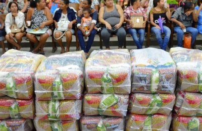 Cestas Alimentares serão entregues após determinação do Estado, alerta prefeitura de Palmeira