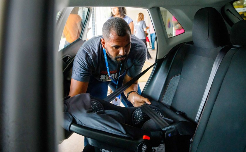 Programa Alta Segura garante transporte correto para recém-nascidos em Alagoas