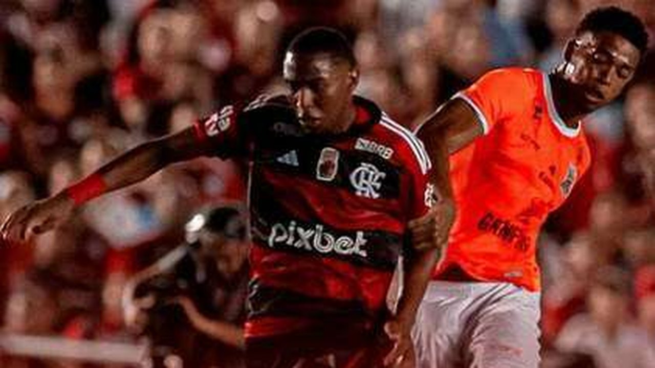 Flamengo corre atrás e busca empate com o Nova Iguaçu em João Pessoa pelo Carioca