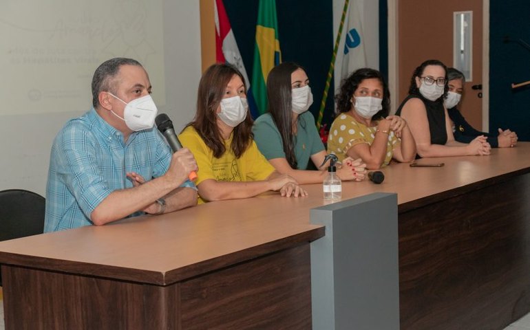 Saúde de Maceió promove seminário sobre hepatites virais em alusão à campanha Julho Amarelo