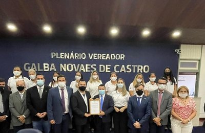 Câmara concede moção de aplauso ao Grupo Saúde Universal